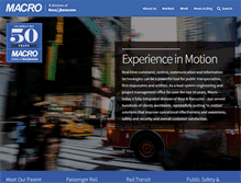 Tablet Screenshot of macro.com