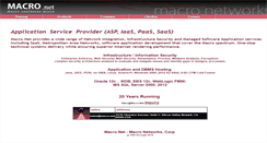 Desktop Screenshot of macro.net