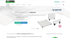 Desktop Screenshot of macro.sk