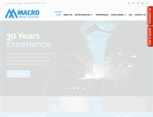 Tablet Screenshot of macro.co.im